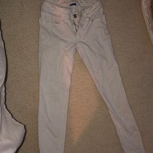 white jeans